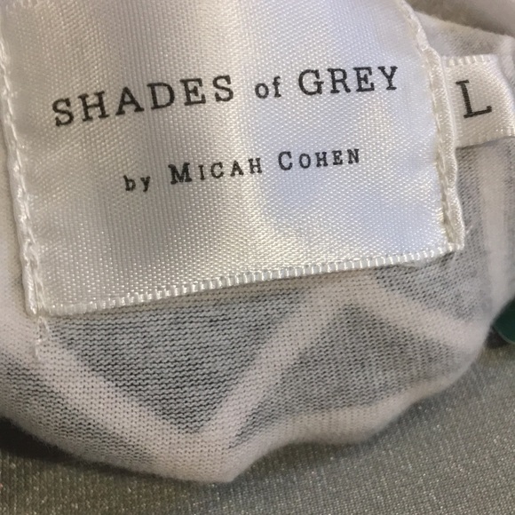 SHADES OF GREY Men’s Sleeveless Tank Shirt Size L - Picture 10 of 11